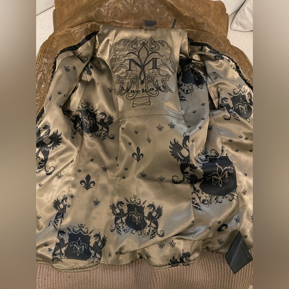 Mackage distressed style Leather Jacket - Picture 3 of 5